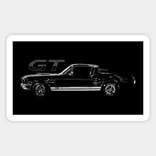 Ford Mustang GT Magnet